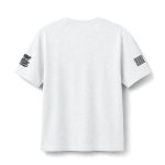 Copy of Patriotic USA Flag Sleeve Tee - 'God Bless America' Short Sleeve Shirt - Image 2
