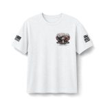 Copy of Patriotic USA Flag Sleeve Tee - 'God Bless America' Short Sleeve Shirt