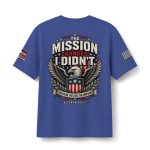 Patriotic USA Flag Sleeve Tee - 'God Bless America' Short Sleeve Shirt - Image 8